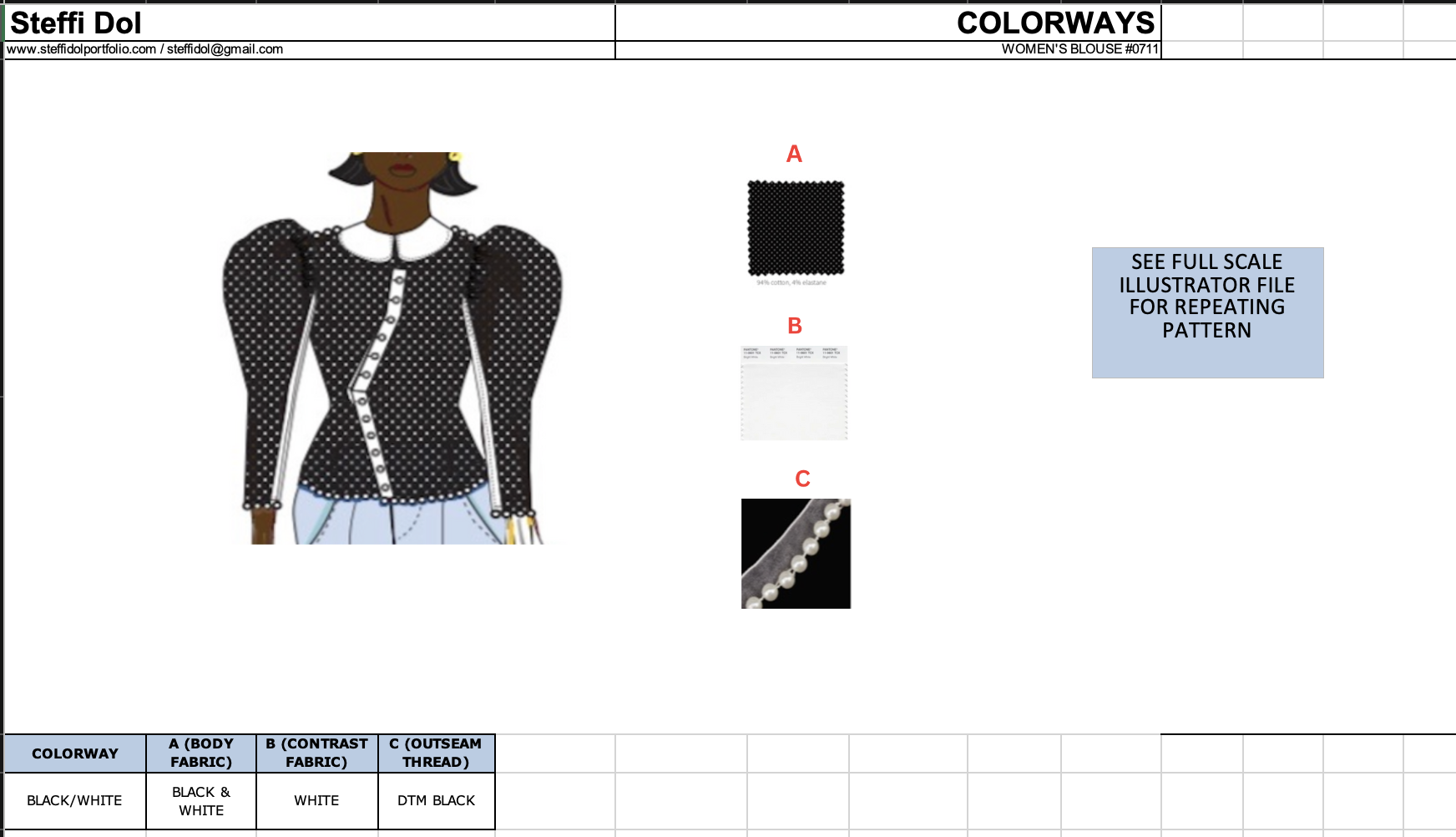 ibo lele outfit 1, puff sleeve top, peterpan collar 